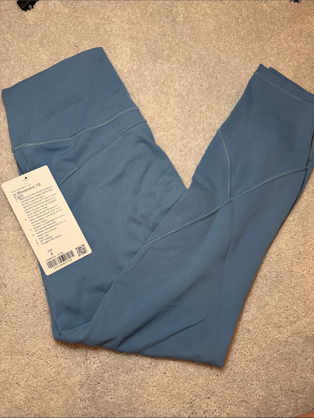 lululemon athletica Blue High-Rise Leggings